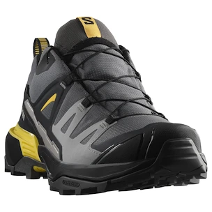 Salomon X Ultra 360 Gore-Tex Castlerock/Black/Spicy Mustard   Férfi kültéri lábbelik
