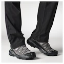 Salomon X Ultra 360 Leather Gore-Tex Sharkskin/Castlerock/Kelp   Férfi kültéri lábbelik