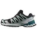 Salomon Xa Pro 3D V9 Gore-Tex Black/Bleached Aqua/Harbor Blue   Női futócipő