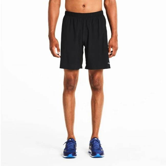 Saucony Interval 2-1 férfi rövidnadrág, fekete