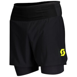 Scott  Hybrid Shorts RC Black/Yellow  Férfirövidnadrág