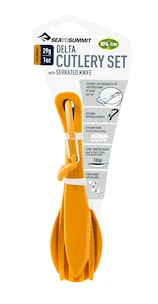 Sea to summit  Delta Cutlery Set Orange Evőeszköz