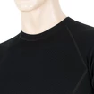 Sensor Merino DF rövid ujjú funkcionális férfi póló, fekete