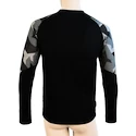 Sensor Merino Impress funkcionális férfi póló, fekete-terepszínű