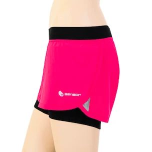 Sensor  Trail Black/Pink Női rövidnadrág
