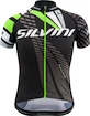 Silvini Team Black/Green gyermek kerékpáros mez