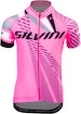 Silvini Team Pink Cloud gyermek kerékpáros mez