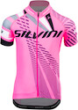 Silvini Team Pink Cloud gyermek kerékpáros mez