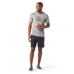 Smartwool  Merino Sport 150 Overland Adventure Gray Heather Férfipóló