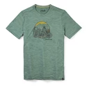Smartwool  Merino Sport 150 Overland Trek Sage Heather Férfipóló
