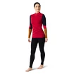 Smartwool  W Intraknit Merino 200 Colorblck 1/4 Zip pomegranate Női póló