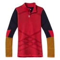 Smartwool  W Intraknit Merino 200 Colorblck 1/4 Zip pomegranate Női póló