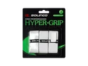 Solinco  Hyper Grip 3 Pack White  Felső nyélvédő overgrip