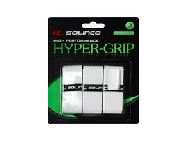 Solinco Hyper Grip 3 Pack White Felső nyélvédő overgrip