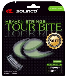 Solinco Tour Bite Soft (12 m) Teniszütő húrozása