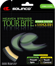 Solinco Tour Bite + Solinco Vanquish (12 m) teniszhúr