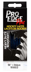 Sportstape  Solid Red Double Tracer Waxed Lace 70S Blue  Viaszos hokifűzők 274 cm