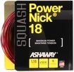 Squash fonás Ashaway PowerNick 18 Zyex Red 1,15 mm