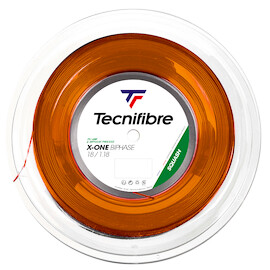 Squash fonott Tecnifibre String X-One Orange 1,18 mm - tekercs 200 m