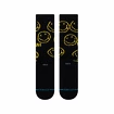 Stance  Nirvana Face Black  Zokni
