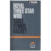 Stiga Royal 3-Star WRB ütő