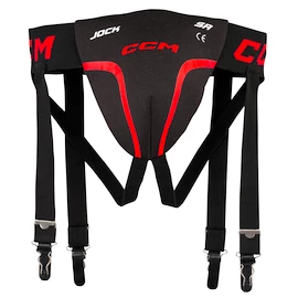 Szuszpenzor CCM Jock Combo Black/Red Junior