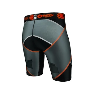 Szuszpenzoros rövidnadrág Shock Doctor  30160 X-Fit Cross Comp.Hockey Short Black/Grey Senior M