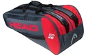 Táska teniszütőhöz Head  Core 9R Supercombi Anthracite/Red