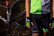 Team Black/Green gyermek kerékpáros nadrág