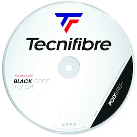 Tecnifibre Black Code Lime (200 m) Teniszütő húrozása