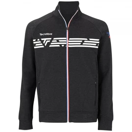 Tecnifibre Knit Jacket Heather Black Férfi-melegítőfelső