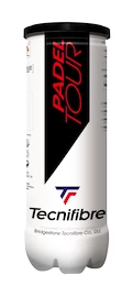 Tecnifibre Tour 3 Pack Padel labda