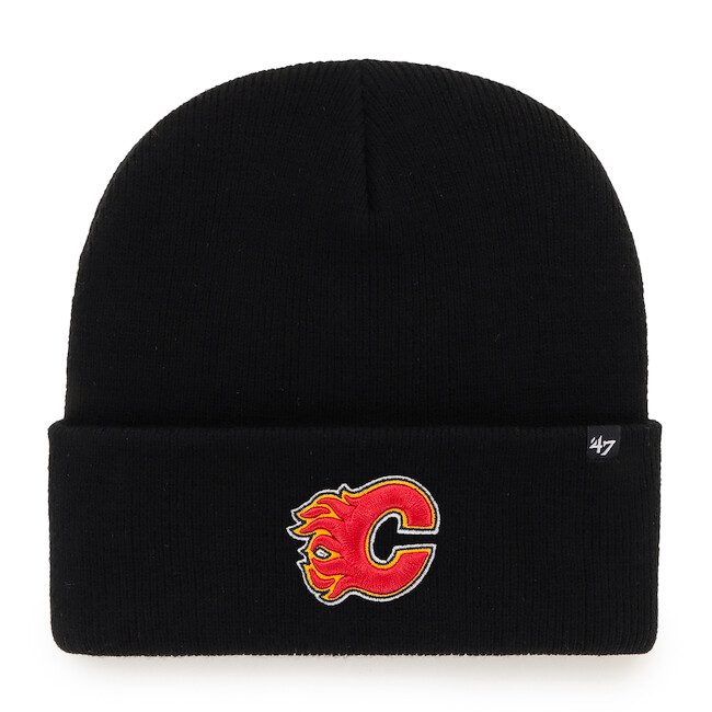 Téli sapka 47 Brand  NHL Calgary Flames Haymaker ’47 CUFF KNIT