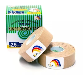 TEMTEX Kinesio Tape Classic 2x 2,5 cm × 5 m Kineziológiai szalag