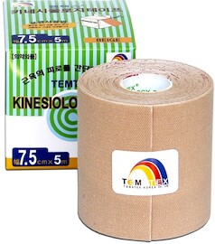 TEMTEX Kinesio Tape Classic 7,5 cm × 5 m kineziológiai tapasz