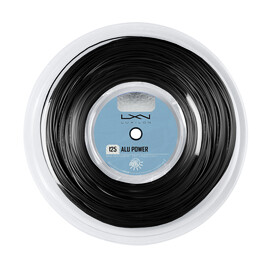Teniszütő húrozása Luxilon  Alu Power 1.25 mm Black (200 m)