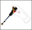 Terepbotok Leki  Poles Spifire Vario 3D 110 - 140cm