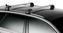 Tetőcsomagtartó szárnytartó perem BMW 3-as sorozat (G20) 4-dr szedánhoz, fix pontokkal 2019+