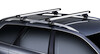 Tetőcsomagtartó Thule Chevrolet HHR 5-ajtós MPV tetőkorláttal (hagus) 2007-2011 teleszkópos rúddal