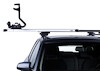 Tetőcsomagtartó Thule Chevrolet HHR 5-ajtós MPV tetőkorláttal (hagus) 2007-2011 teleszkópos rúddal
