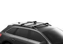 Tetőcsomagtartó Thule Edge Black BMW 5-series Touring (E61) 5-dr Estate Tetősínek 04-10
