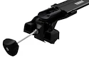 Tetőcsomagtartó Thule Edge Black Fiat Panda 4X4 5-dr Hatchback Süllyesztett sínek 12-24