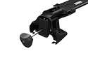 Tetőcsomagtartó Thule Edge Black Nissan Micra 5-dr Hatchback Normál tető 17-24