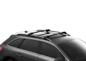 Tetőcsomagtartó Thule Edge Black Skoda Superb (Mk II) 5-dr Estate Tetősínek 09-15