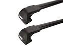 Tetőcsomagtartó Thule Edge Black Suzuki SX4 S-Cross 5-dr Hatchback Süllyesztett sínek 14-24