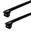 Tetőcsomagtartó Thule EVO WingBar Blackkel Audi A3 Sportback (8V) 5-dr Hatchback Süllyesztett sínek 13-20