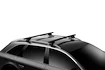 Tetőcsomagtartó Thule EVO WingBar Blackkel Audi A4 Allroad 5-dr Estate Tetősínek 08-15