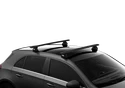 Tetőcsomagtartó Thule EVO WingBar Blackkel Audi e-tron GT 4-dr Sedan Rögzítőpontok 21+