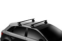 Tetőcsomagtartó Thule EVO WingBar Blackkel Audi Q4 Sportback e-tron 5-dr SUV Normál tető 22+