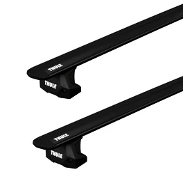 Tetőcsomagtartó Thule EVO WingBar Blackkel Audi Q7 5-dr SUV Süllyesztett sínek 15+